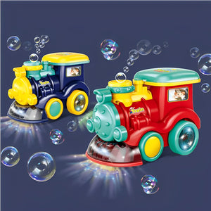 Electric Bubble Spray Train With Light & Music