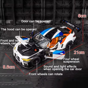 Diecast Model BMW M4 GT-3 1/24