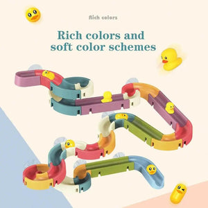 Baby Bath Track Toy with Duck & Balls - KIDZMART
