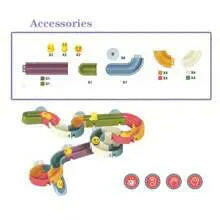 Baby Bath Track Toy with Duck & Balls - KIDZMART