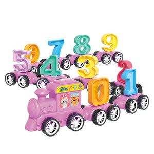 Magnetic Number Train Learning Toy.