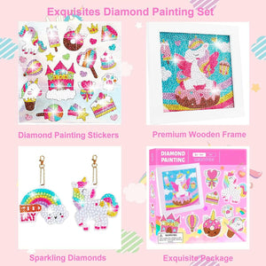 Diamond Painting Kit 26Pc 5D Diamond Sticker for Children.