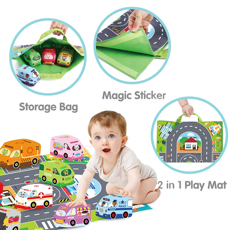 Mini Car Toy Play Mat for Baby Child