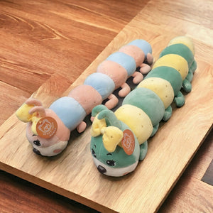 Caterpillar Bolster Soft Plush Pillow