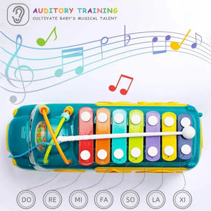 Musical Learning Adventure: Baby Shape Sorting And Xylophone Bus (Deal)