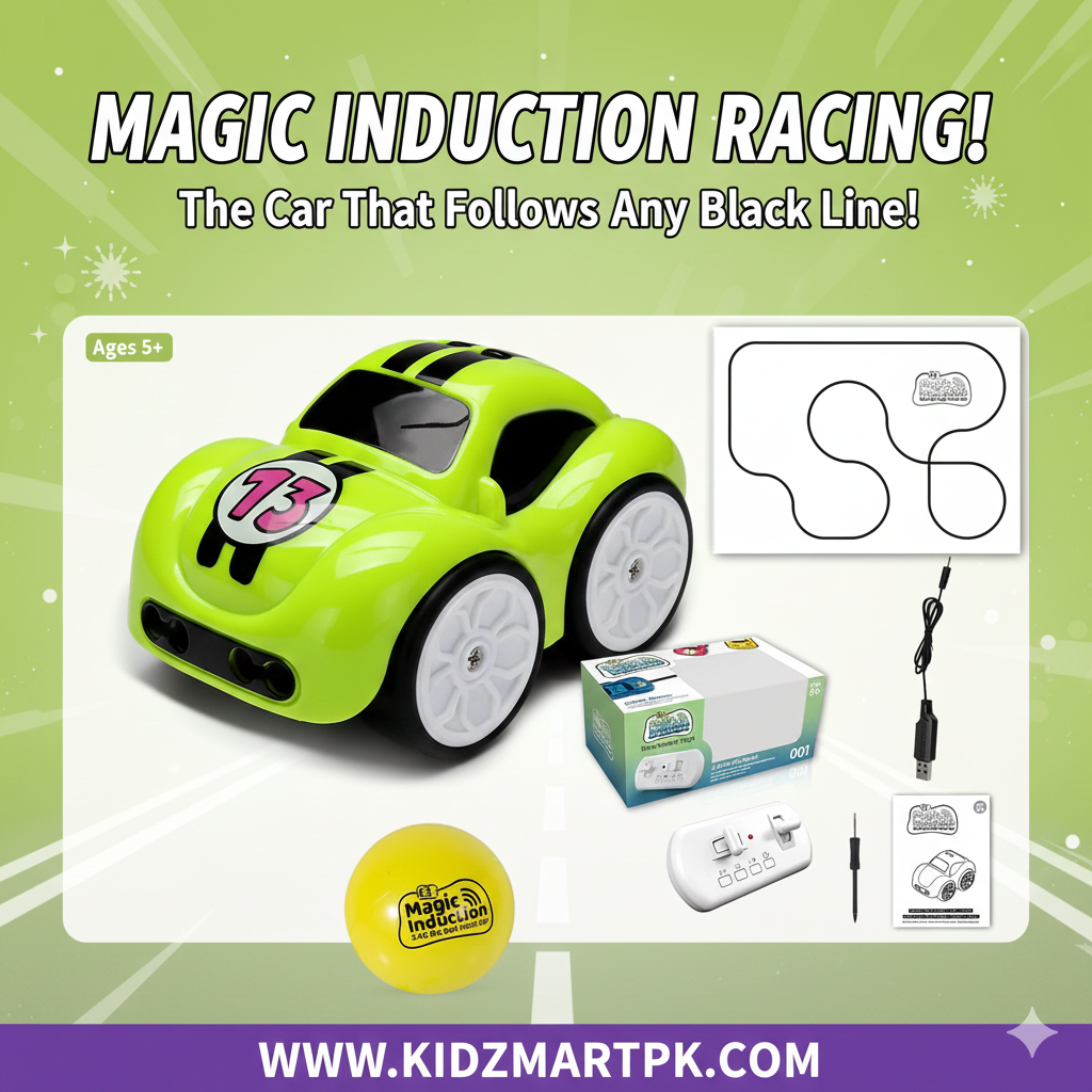 2-in-1 Smart RC & Track-Following Car