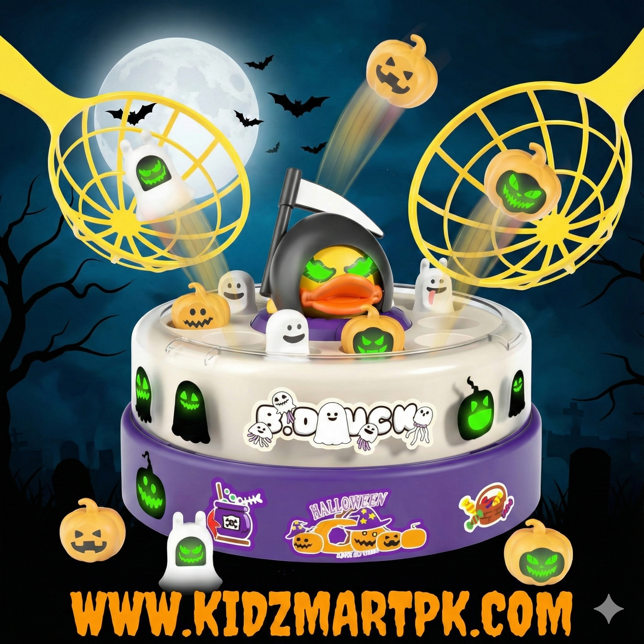 Halloween B. Duck Water Ring Game
