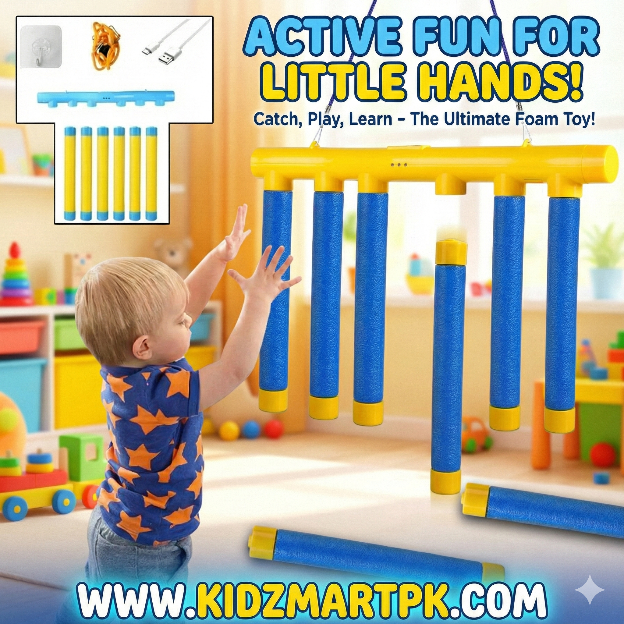 Falling Sticks Activity Toy For Kids