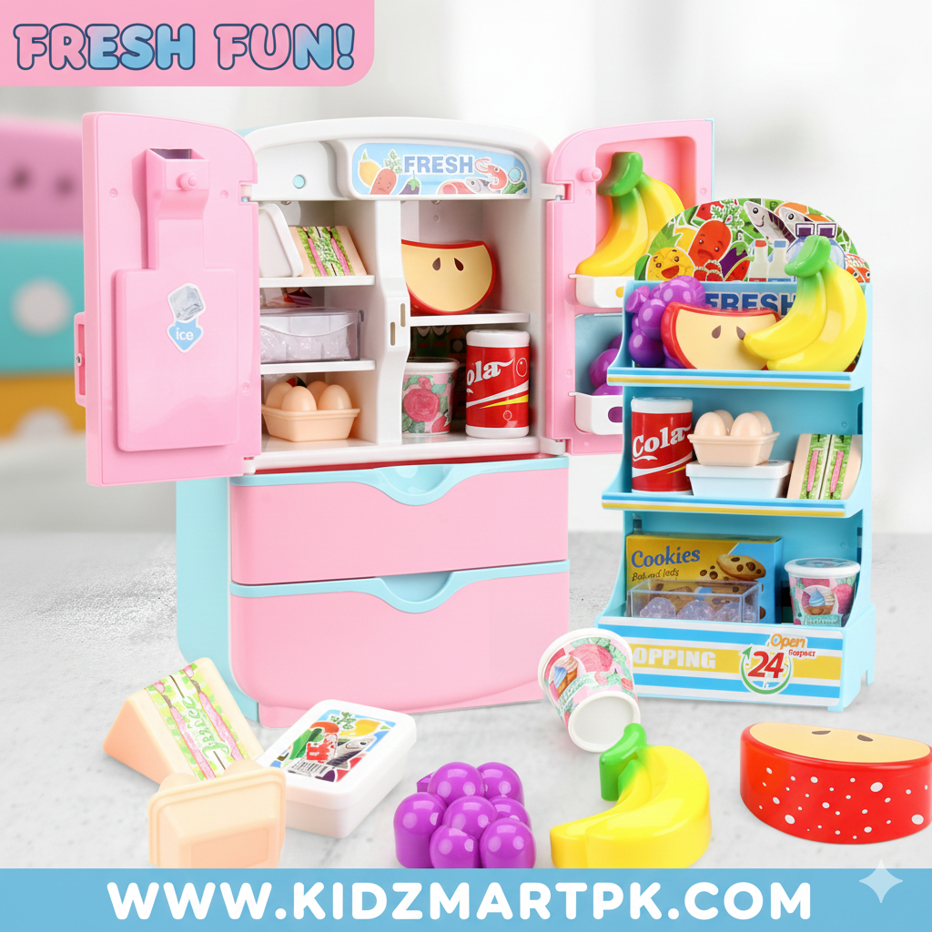 Kitchen Refrigerator Playset