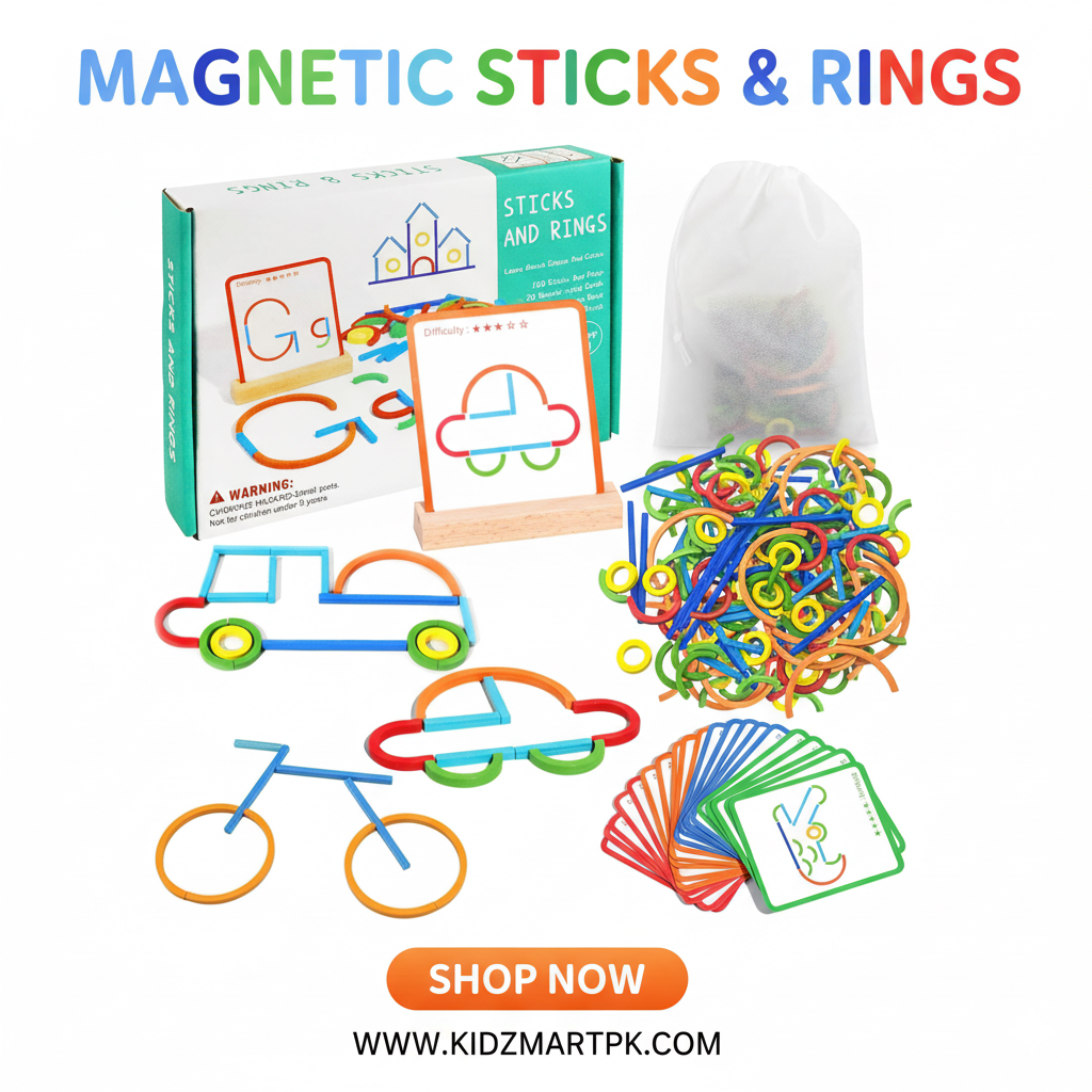 Wooden Ceative Sticks and Rings
