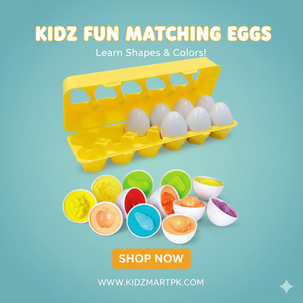 Montessori Smart Eggs Puzzle Matching