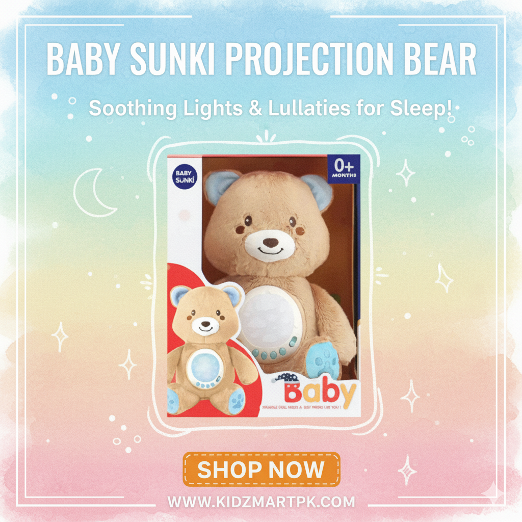 Multi Effects Musical Starry Light Projection Bear
