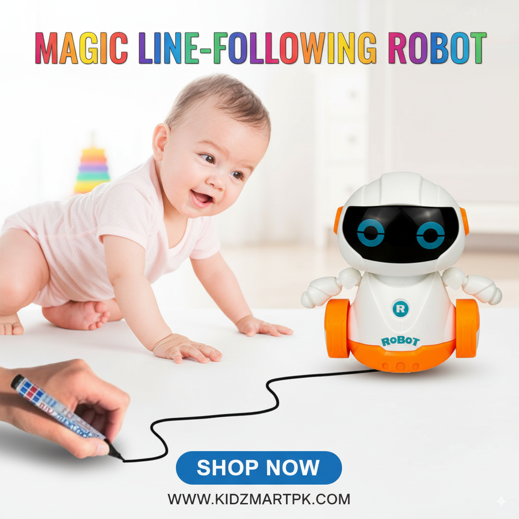 Smart robot with light,sound