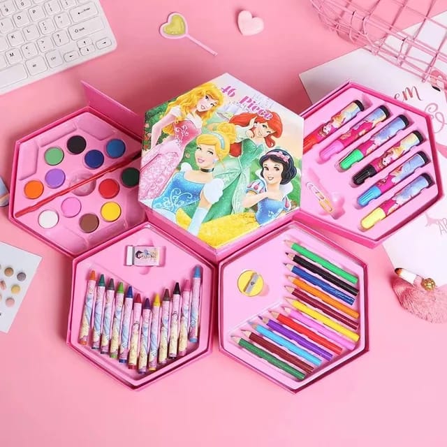 46 Piece Art Kit Painting Set