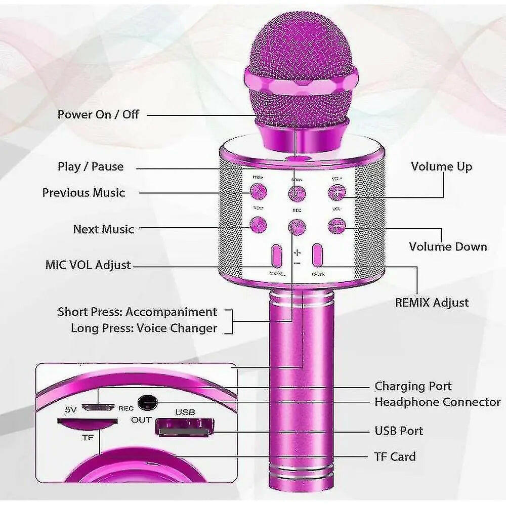 MicroPhone and Buletooth Speaker for Kids - KIDZMART