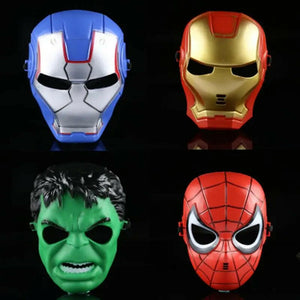 Spider Man Iron Man Hulk lighting Masks - KIDZMART